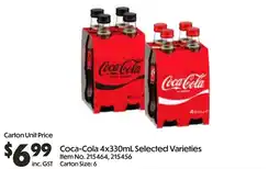 C-Store Distribution Coca-Cola offer