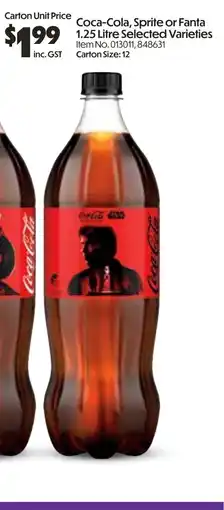 C-Store Distribution Coca-Cola, Sprite or Fanta offer