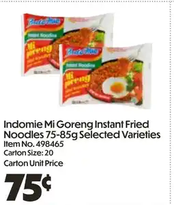 C-Store Distribution Indomie Mi Goreng Instant Fried Noodles offer