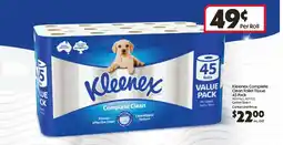C-Store Distribution Kleenex Complete Clean Toilet Tissue offer