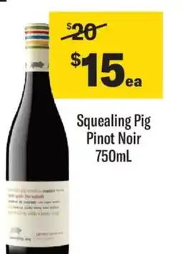 Liquorland Squealing Pig Pinot Noir offer