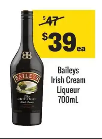 Liquorland Baileys irish cream liqueur offer