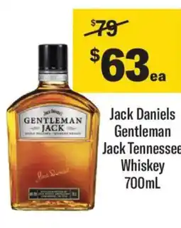 Liquorland Jack Daniels Gentleman Jack Tennessee Whiskey offer