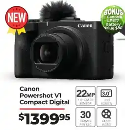 Teds Cameras Powershot VI Compact Digital offer