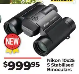 Teds Cameras Nikon 10x25 offer