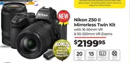 Teds Cameras Nikon Z50 II offer