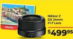 Teds Cameras Nikkor Z DX 24mm F1.7 Lens offer