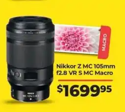 Teds Cameras Nikkor Z MC offer