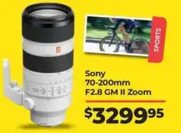 Teds Cameras Sony 70-200mm F2.8 GM II Zoom offer
