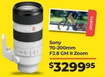 Teds Cameras Sony 70-200mm F2.8 GM II Zoom offer
