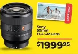 Teds Cameras Sony 50mm offer