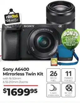 Teds Cameras Sony A6400 offer