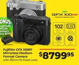 Teds Cameras Fujifilm GFX 100RF offer