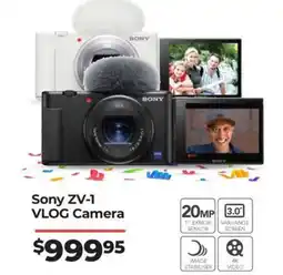 Teds Cameras Sony ZV-1 VLOG Camera offer