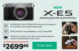 Teds Cameras X-ES offer