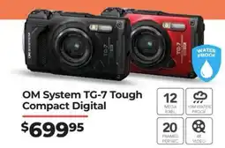 Teds Cameras OM System TG-7 Tough Compact Digital offer