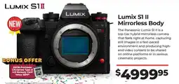 Teds Cameras Lumix S1 II offer