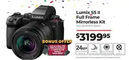 Teds Cameras Lumix S5 II offer