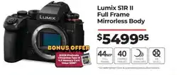 Teds Cameras Lumix SIR II offer