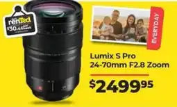 Teds Cameras Lumix S Pro offer