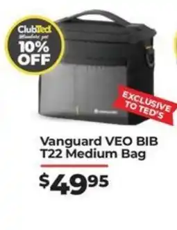 Teds Cameras Vanguard VEO BIB offer
