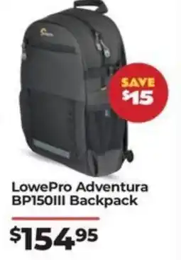 Teds Cameras LowePro Adventura offer