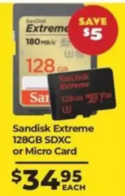 Teds Cameras Sandisk Extreme offer