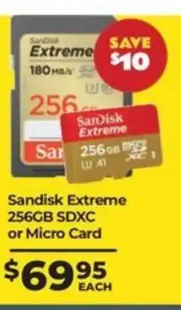 Teds Cameras Sandisk Extreme offer