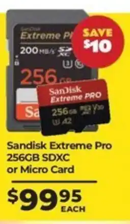 Teds Cameras Sandisk Extreme Pro offer