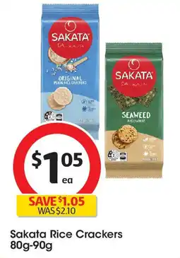 Coles Sakata Rice Crackers offer