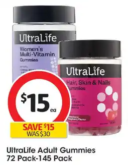 Coles UltraLife Adult Gummies offer