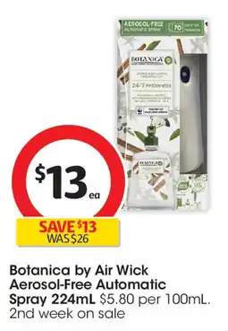 Coles Botanica by Air Wick Aerosol-Free Automatic Spray offer