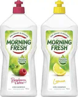 Coles Morning Fresh Dishwashing Liquid 900mL offer