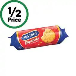 Woolworths McVitie’s Digestives Original 355g offer