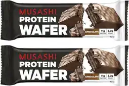 Coles Musashi Protein Wafer Bar 40g offer