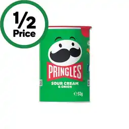 Woolworths Pringles Potato Chips 53g offer