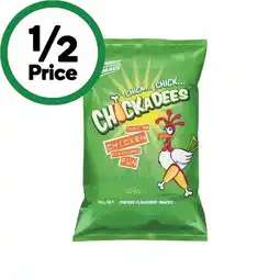 Woolworths Chickadees Chicken Flavoured Snacks 90g offer
