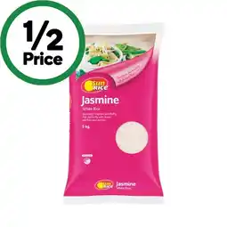 Woolworths SunRice Jasmine Rice 5 kg offer
