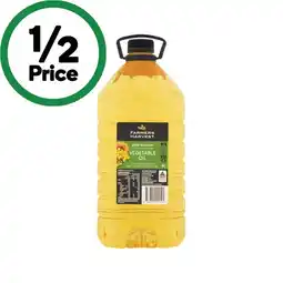 Woolworths Farmers Harvest Canola or Vegetable Oil 4 Litres offer