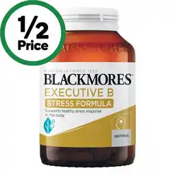 Woolworths Blackmores Executive B Stress Formula Tablets Pk 125 offer