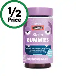 Woolworths Little Swisse Sleep Gummies Pk 100 offer