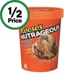 Woolworths Hershey’s or Reese’s Ice Cream Varieties 1 Litre – From the Freezer offer