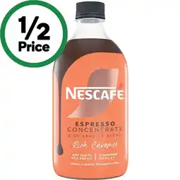 Woolworths Nescafe Espresso Concentrates 500ml offer