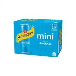 Woolworths Pepsi Max, Schweppes Lemonade or Solo Soft Drink Varieties 12 x 250ml offer