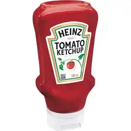 Woolworths Heinz Ketchup or Smokey Barbecue Sauce 500ml offer