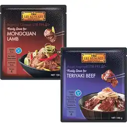 Woolworths Lee Kum Kee Ready Sauce 100-145g offer