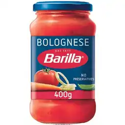 Woolworths Barilla Pasta Sauce 400g offer