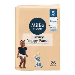 Woolworths Millie Moon Luxury Nappy Pants Pk 22-29 offer