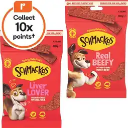 Woolworths Schmackos Strapz Dog Treats 200g offer