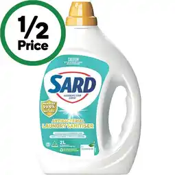 Woolworths Sard Laundry Sanitiser Antibacterial 2 Litre offer